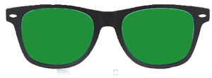 green-sunglass