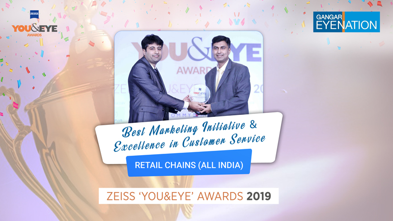 Gangar Eyenation shines at the ZEISS ‘YOU&EYE’ AWARDS 2019